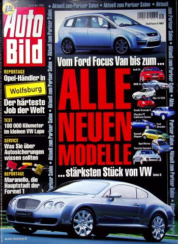 Deckblatt Auto Bild (39/2002)
